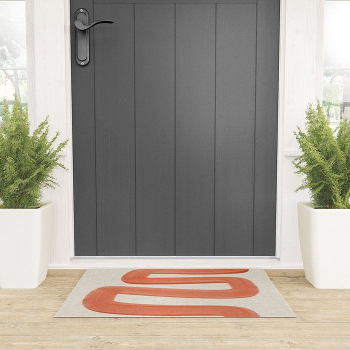 Orange Ghost Road  Welcome Mat Gallery Image 3