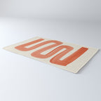 Orange Ghost Road  Rug Gallery Image 3