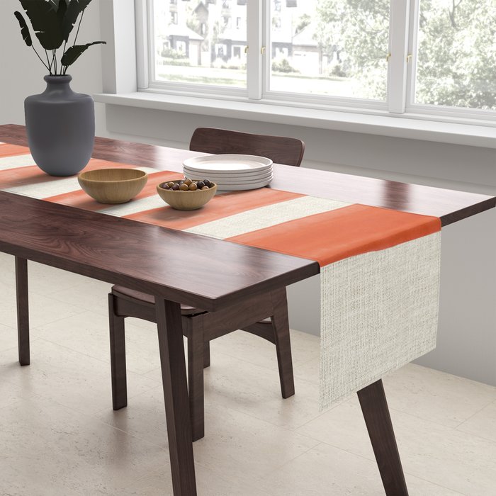 Orange Ghost Road  Table Runner Gallery Image 2