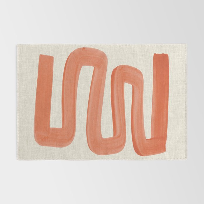 Orange Ghost Road  Rug Gallery Image 2