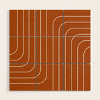 Searching (Rust) Wood Wall Art Gallery Image 1