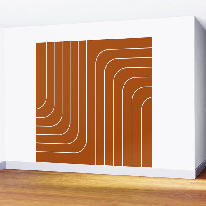 Searching (Rust) Wall Mural Gallery Image 2