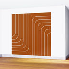 Searching (Rust) Wall Mural Gallery Image 2