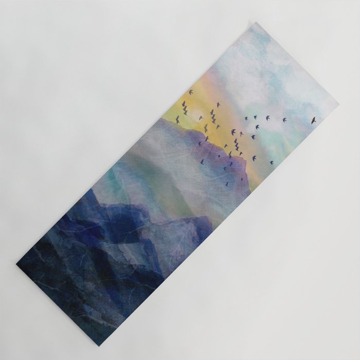 Mountain Sunrise Yoga Mat Gallery Image 1