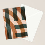 ABSTRACT ALPHABET / Decorative H Stationery Card Gallery Image 2