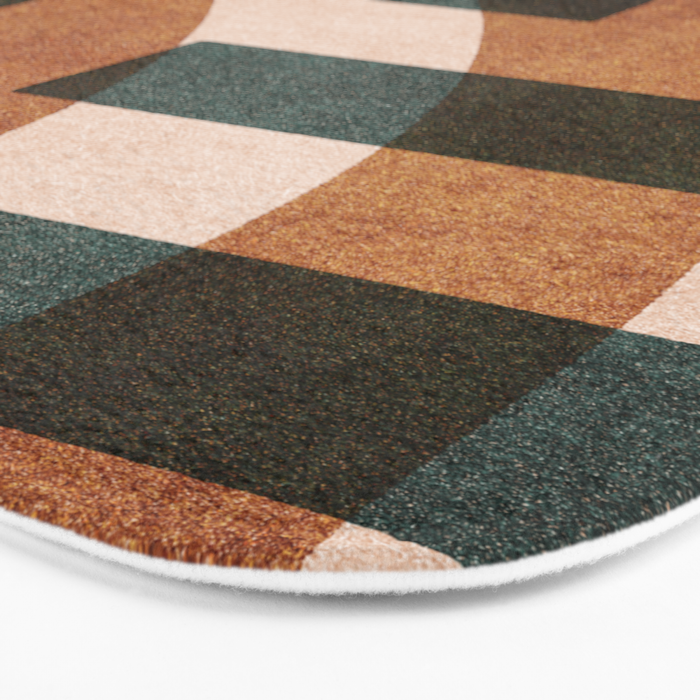 ABSTRACT ALPHABET / Decorative H Bath Mat Gallery Image 3