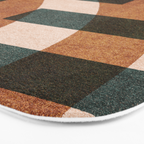 ABSTRACT ALPHABET / Decorative H Bath Mat Gallery Image 3
