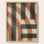 ABSTRACT ALPHABET / Decorative H Serving Tray Gallery Image 1