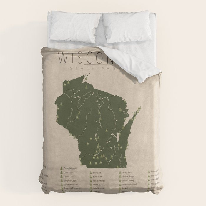 Wisconsin Parks Duvet Cover Gallery Image 6