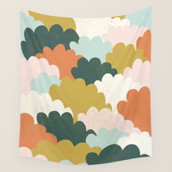 Cloudy Sky No2 Wall Tapestry Gallery Image 1