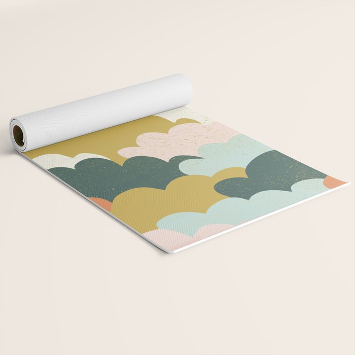Cloudy Sky No2 Yoga Mat Gallery Image 2