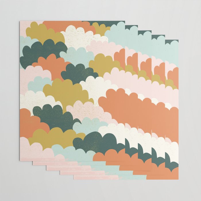 Cloudy Sky No2 Wrapping Paper Gallery Image 3