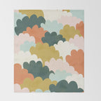 Cloudy Sky No2 Throw Blanket Gallery Image 2