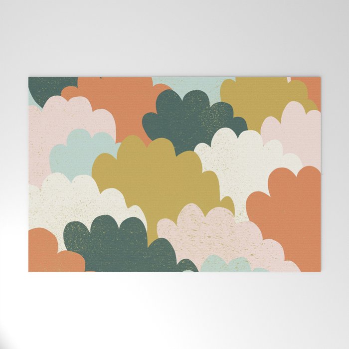 Cloudy Sky No2 Welcome Mat Gallery Image 1