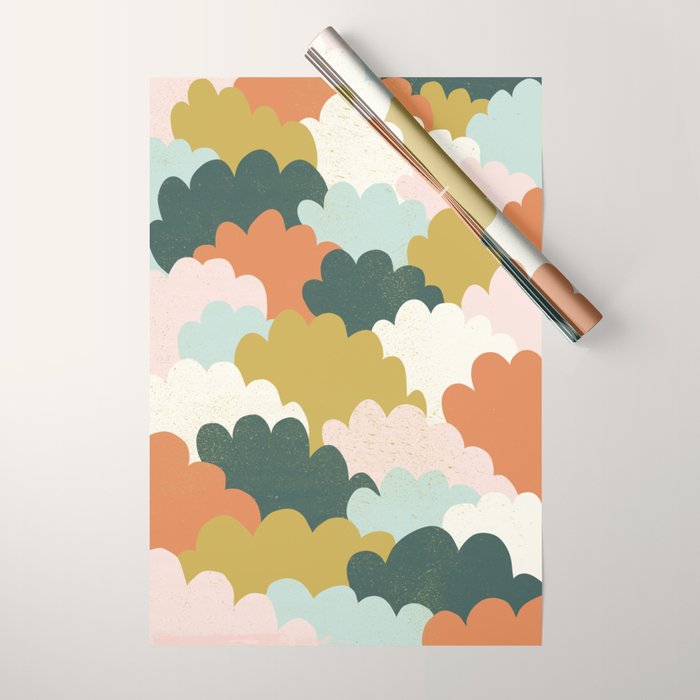 Cloudy Sky No2 Wrapping Paper Gallery Image 1
