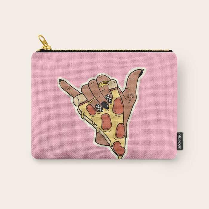 PIZZA SHAKA (DARK) Carry All Pouch Gallery Image 1