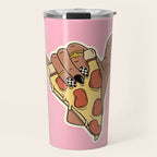 PIZZA SHAKA (DARK) Travel Mug Gallery Image 1