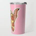 PIZZA SHAKA (DARK) Travel Mug Gallery Image 2
