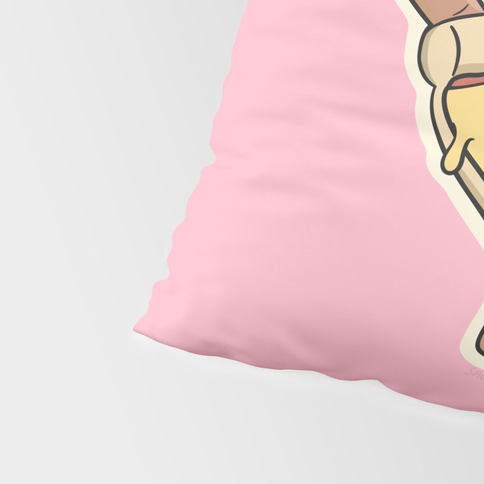 PIZZA SHAKA (DARK) Pillow Sham Gallery Image 4