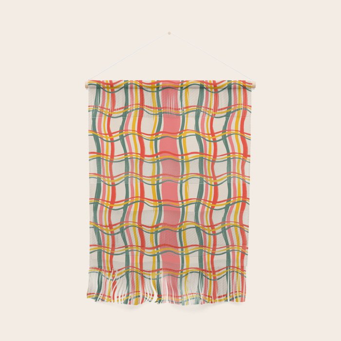 Wavy Plaid Wall Hanging Gallery Image 1