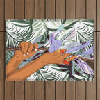 Merging: Nature & Humanity Outdoor Rug Gallery Image 1