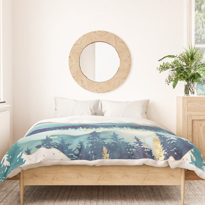 Sky Reflection Duvet Cover Gallery Image 3