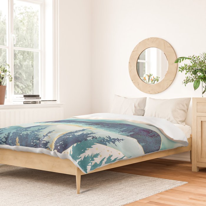 Sky Reflection Duvet Cover Gallery Image 2
