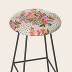 Folk Floral Bird  Stool Gallery Image 2