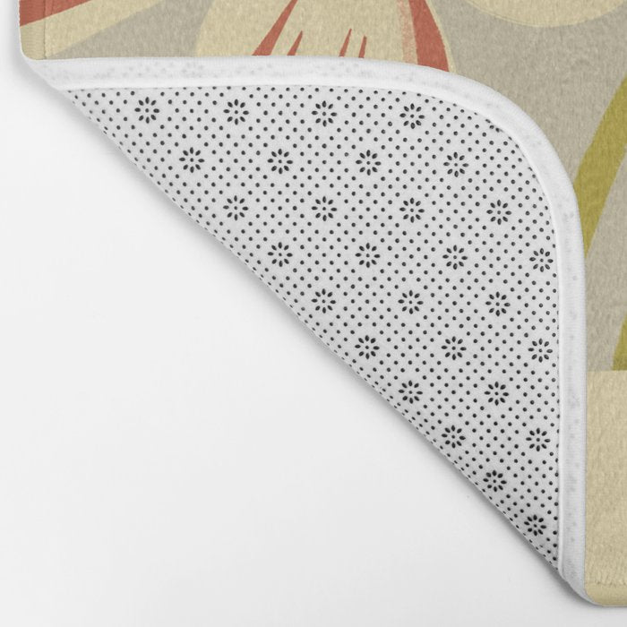 Bouquet of decorative flowers Bath Mat Gallery Image 2