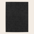 boho triangle stripes - charcoal Poster Gallery Image 4