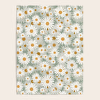 Chamomile pattern Poster Gallery Image 4