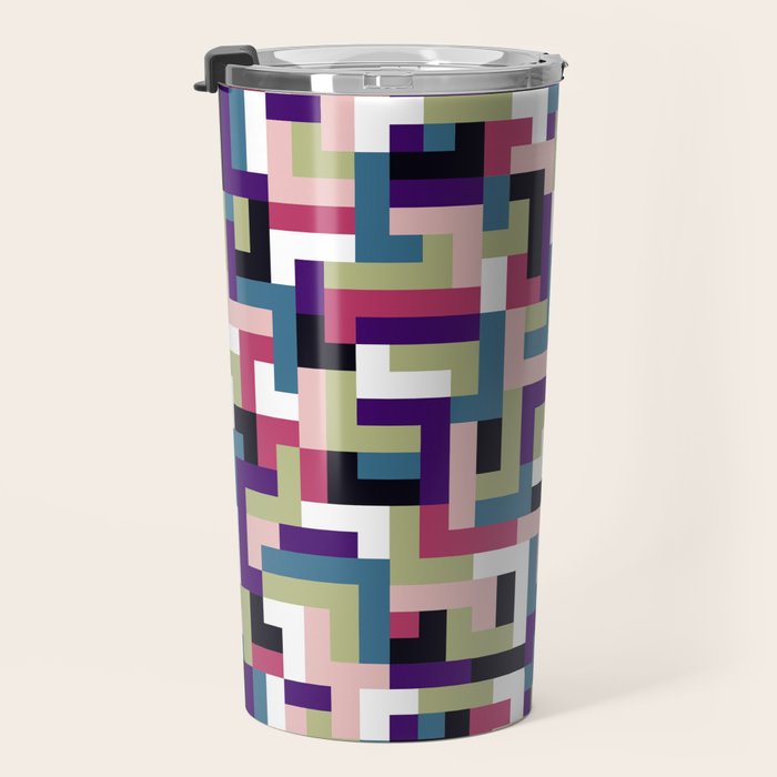 Boho M Tetris PTT Travel Mug Gallery Image 3