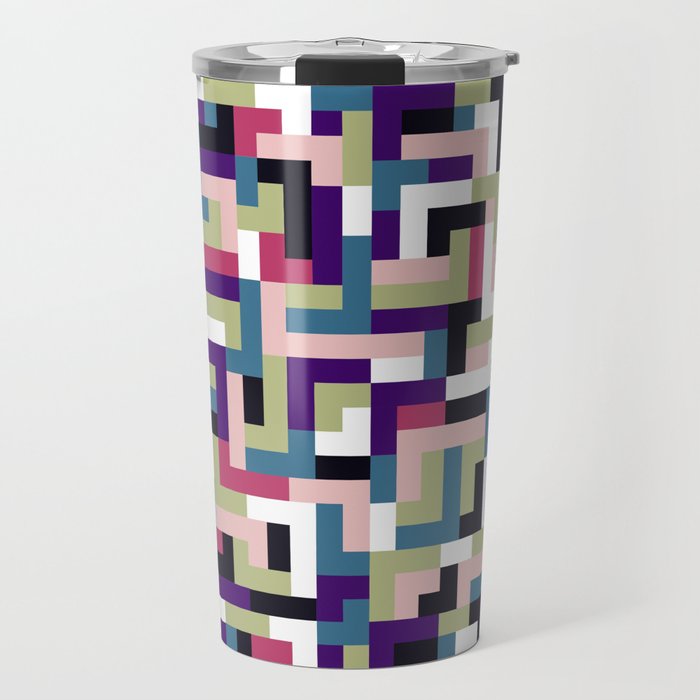 Boho M Tetris PTT Travel Mug Gallery Image 1