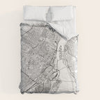 Montreal White Map Comforter Gallery Image 6