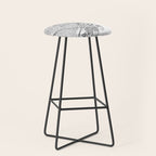 Montreal White Map Stool Gallery Image 1