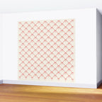 Bows & Ribbons Pattern II Red Wall Mural Gallery Image 2