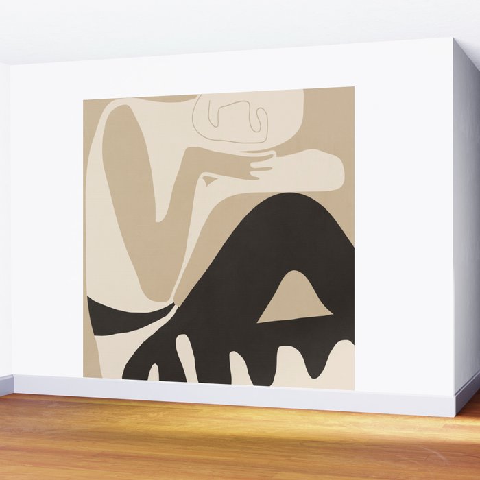 Abstract Art Figure 3 Wall Mural Gallery Image 2