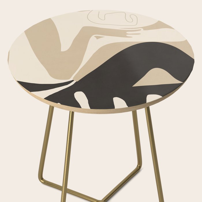 Abstract Art Figure 3 Side Table Gallery Image 2
