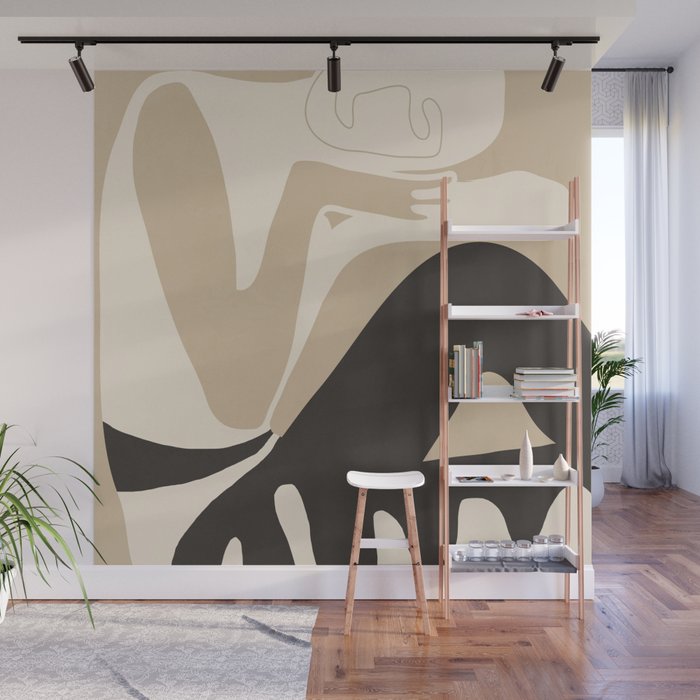 Abstract Art Figure 3 Wall Mural Gallery Image 1