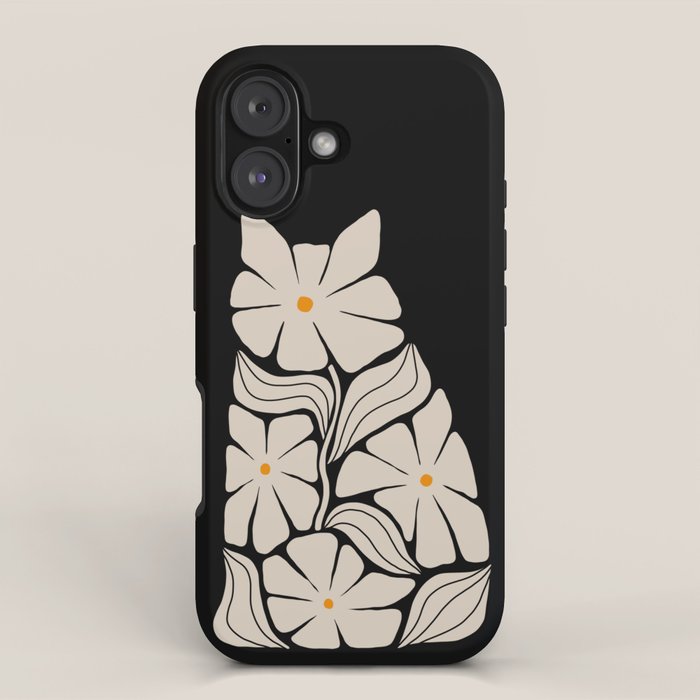 Cat and Plant 83 iPhone Case Gallery Image 1