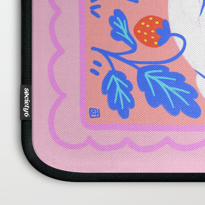 Strawberry Fields Siesta Laptop Sleeve Gallery Image 3