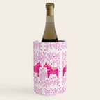 Swedish Dala Horses - Pink Palette Wine Chiller Gallery Image 3