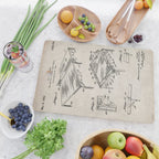 Table Tennis Patent - Tennis Art - Antique Cutting Board Gallery Image 2