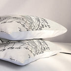 Table Tennis Patent - Tennis Art - Antique Pillow Sham Gallery Image 3