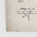 Table Tennis Patent - Tennis Art - Antique Poster Gallery Image 3