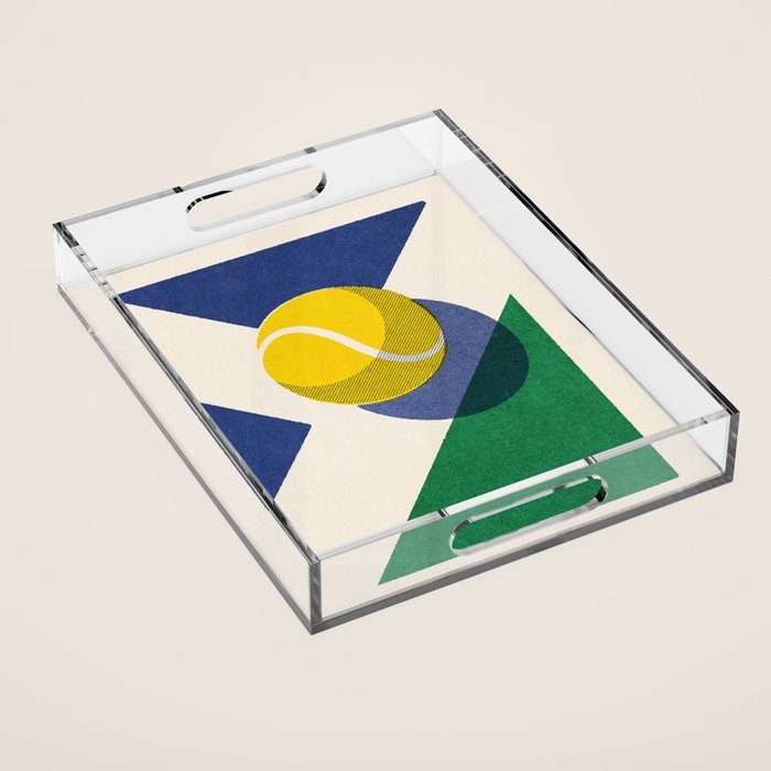 BALLS / Tennis - hard court II Acrylic Tray Gallery Image 1