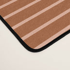Abstraction Shapes 17 in Terracotta Shades (Moon Phase Abstract)  Desk Mat Gallery Image 4