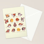 Sparrow (Passer) Stationery Card Gallery Image 2