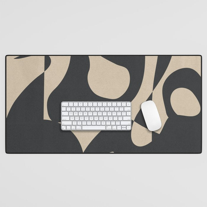 Abstract Pair Desk Mat Gallery Image 1