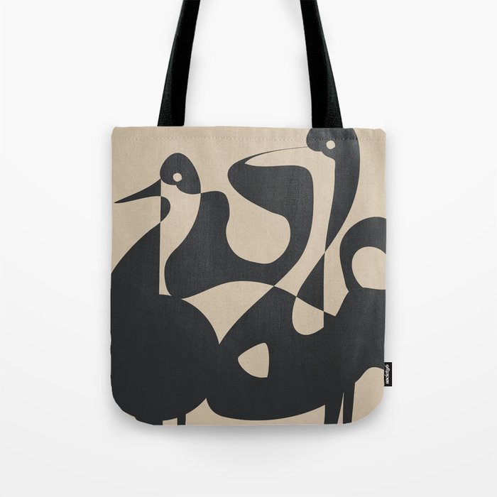 Abstract Pair Tote Bag Gallery Image 1
